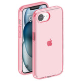 EIDERWOOD iPhone 17e / 16e Hybrid Plast Deksel - Gjennomsiktig / Rosa