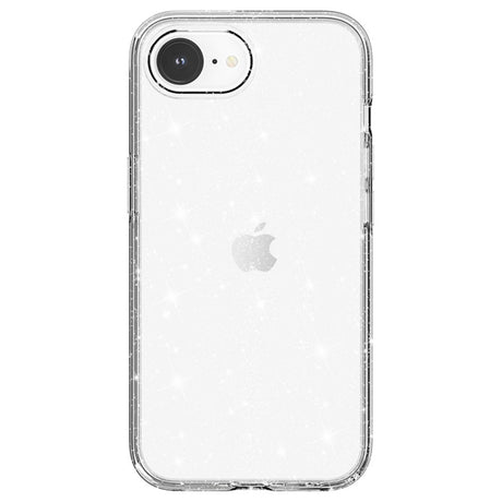 EIDERWOOD iPhone 17e / 16e Hybrid Glitter Plast Deksel - MagSafe Kompatibel - Hvit
