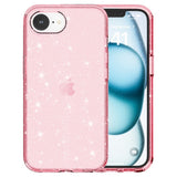 EIDERWOOD iPhone 17e / 16e Hybrid Glitter Plast Deksel - MagSafe Kompatibel - Rosa
