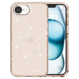 EIDERWOOD iPhone 17e / 16e Hybrid Glitter Plast Deksel - MagSafe Kompatibel - Gull