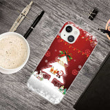 iPhone 14 Plus TPU Plast Jul Deksel - Juletre