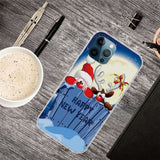 iPhone 14 Pro TPU Plast Jul Deksel - Godt Nytt År