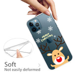 iPhone 14 Pro TPU Plast Jul Deksel - Reinsdyr
