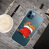 iPhone 14 Pro Max TPU Plast Jul Deksel - Julesok med Gaver