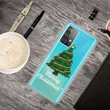 Samsung Galaxy A33 (5G) TPU Plast Jul Deksel - Merry Christmas - Juletre