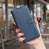 Samsung Galaxy A56 (5G) BINFEN Kunstskinn Flip Deksel m. RFID Blokkering - Blå