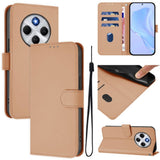 EIDERWOOD Xiaomi Redmi 14C Kunstskinn Flip Deksel m. Kortholder & Ståfunksjon - Beige