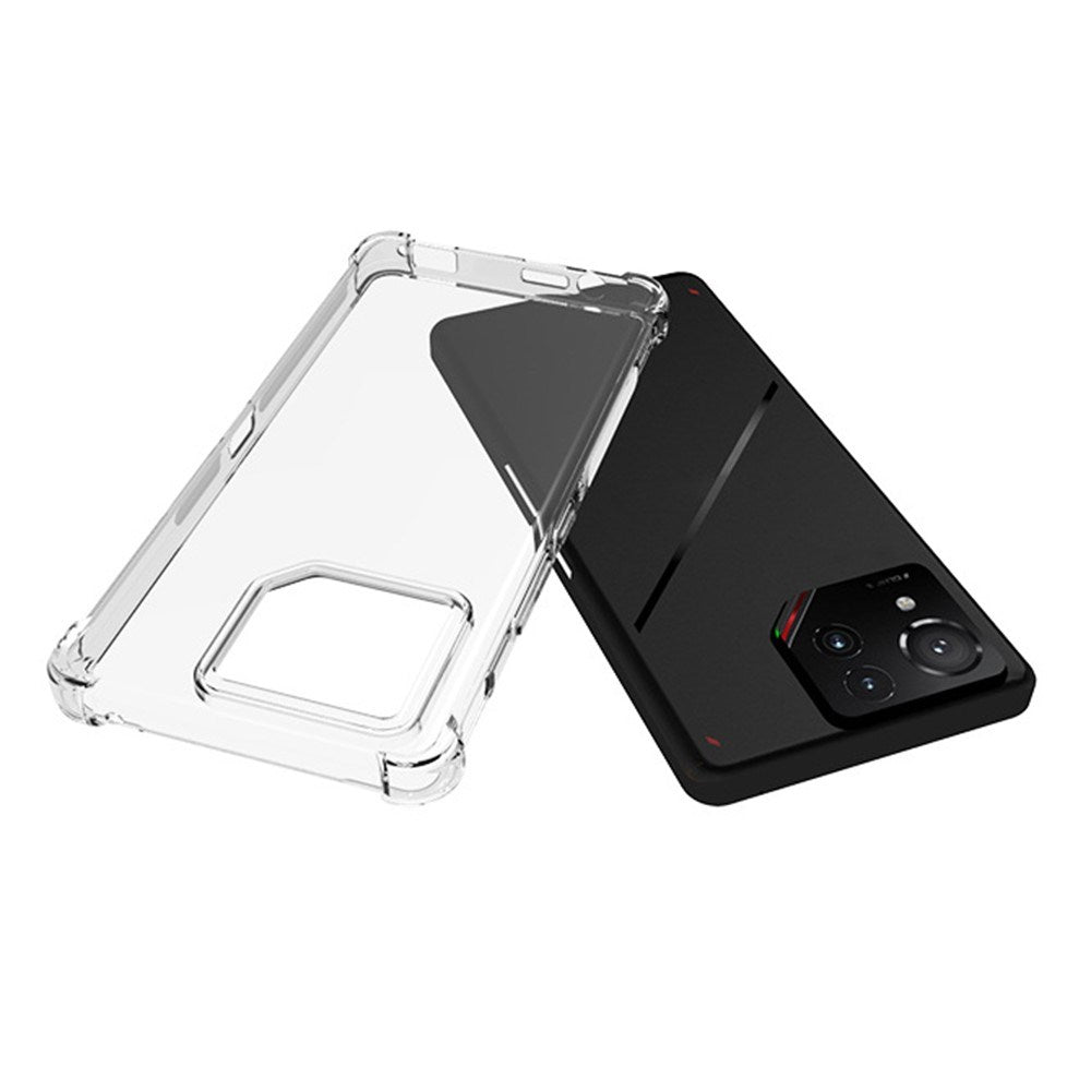EIDERWOOD Asus ROG Phone 9 Pro Fleksibelt Plast Deksel - Gjennomsiktig