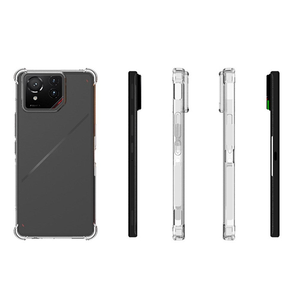 EIDERWOOD Asus ROG Phone 9 Pro Fleksibelt Plast Deksel - Gjennomsiktig