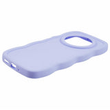EIDERWOOD Xiaomi Redmi 14C Fleksibelt Plast Wavy Deksel - Lilla