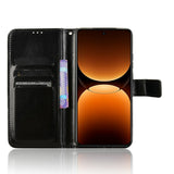 EIDERWOOD Realme GT 7 Pro (5G) Kunstskinn Flip Deksel m. Strop - Svart