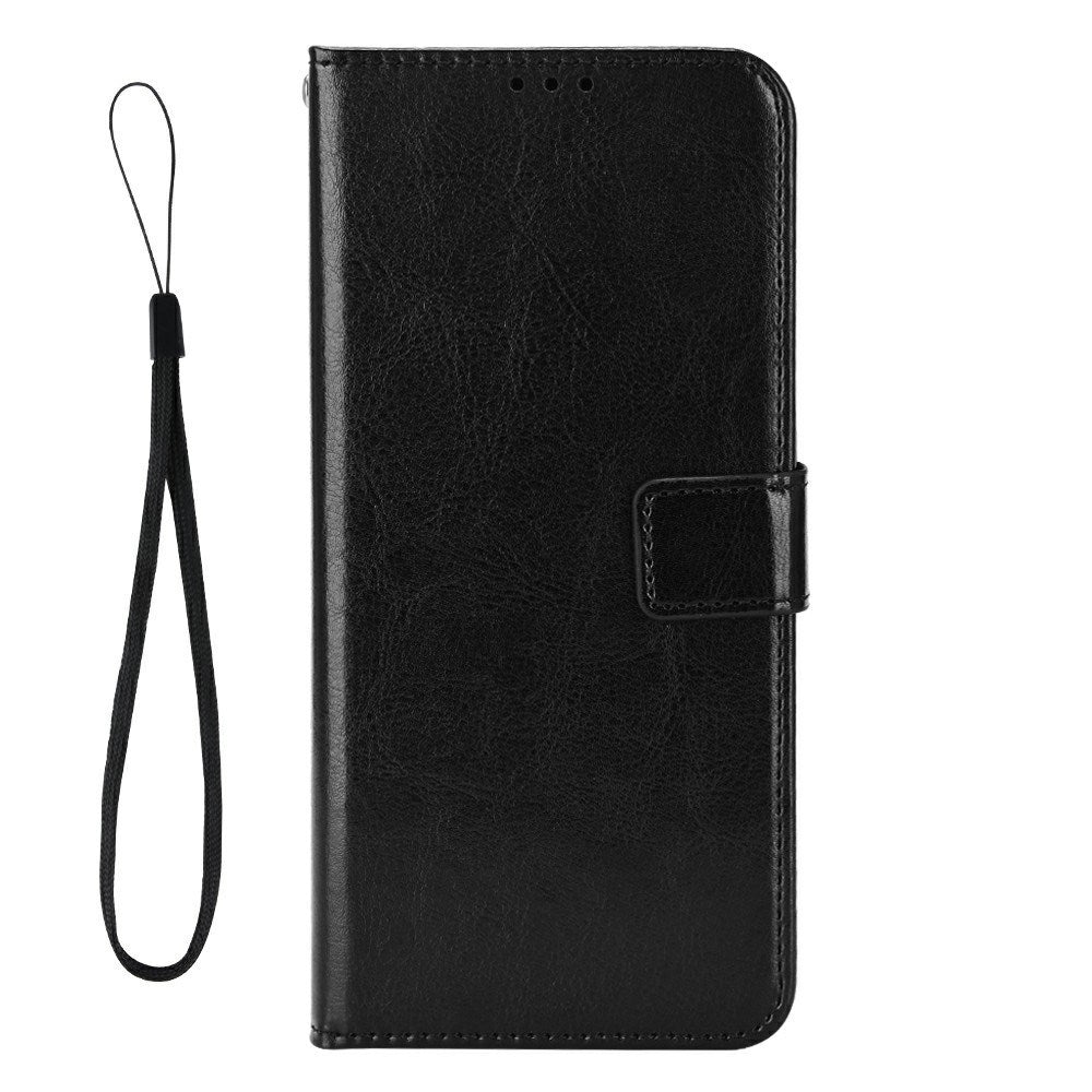 EIDERWOOD Realme GT 7 Pro (5G) Kunstskinn Flip Deksel m. Strop - Svart