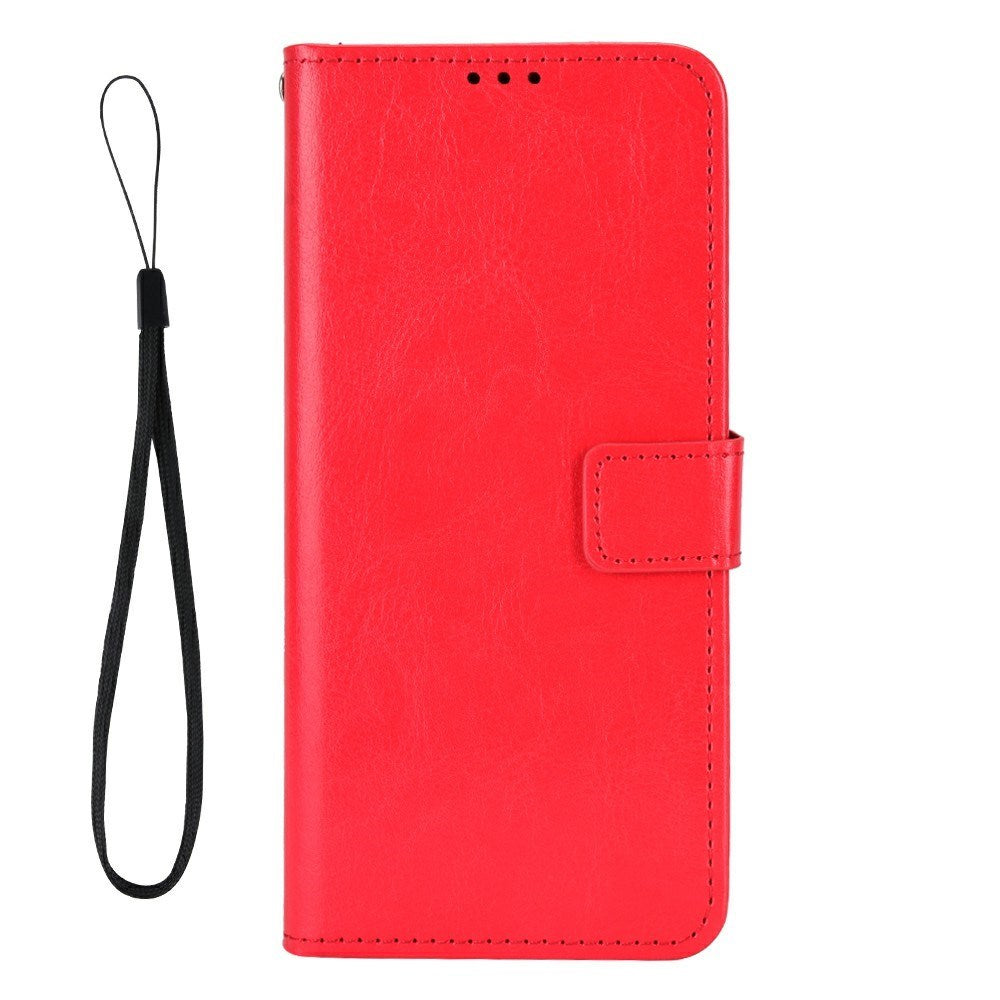 EIDERWOOD Realme GT 7 Pro (5G) Kunstskinn Flip Deksel m. Strop - Rød