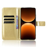 EIDERWOOD Realme GT 7 Pro (5G) Kunstskinn Flip Deksel m. Strop - Guld