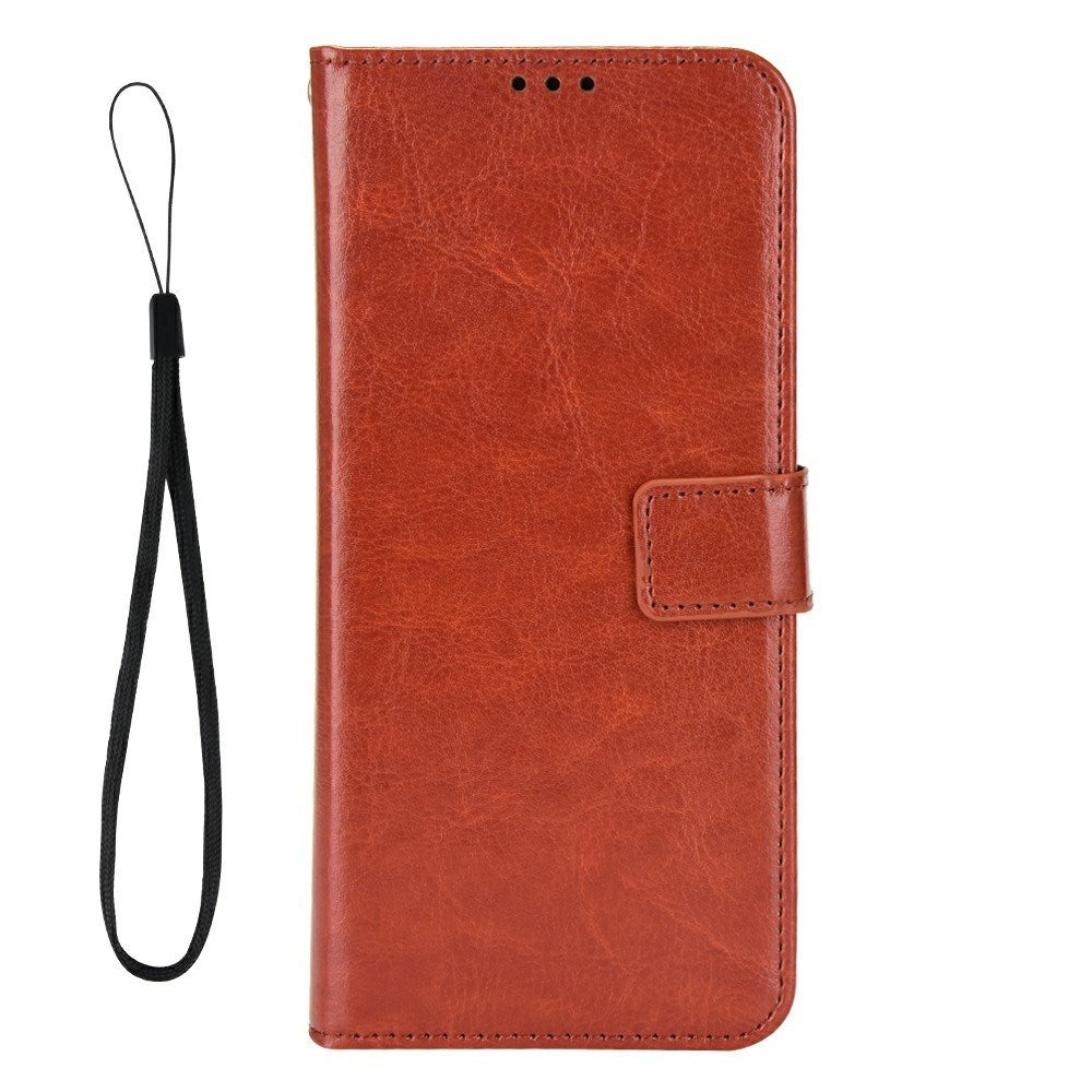 EIDERWOOD Realme GT 7 Pro (5G) Kunstskinn Flip Deksel m. Strop - Brun