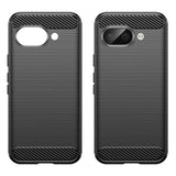EIDERWOOD Google Pixel 9a Brushed Carbon Deksel - Svart