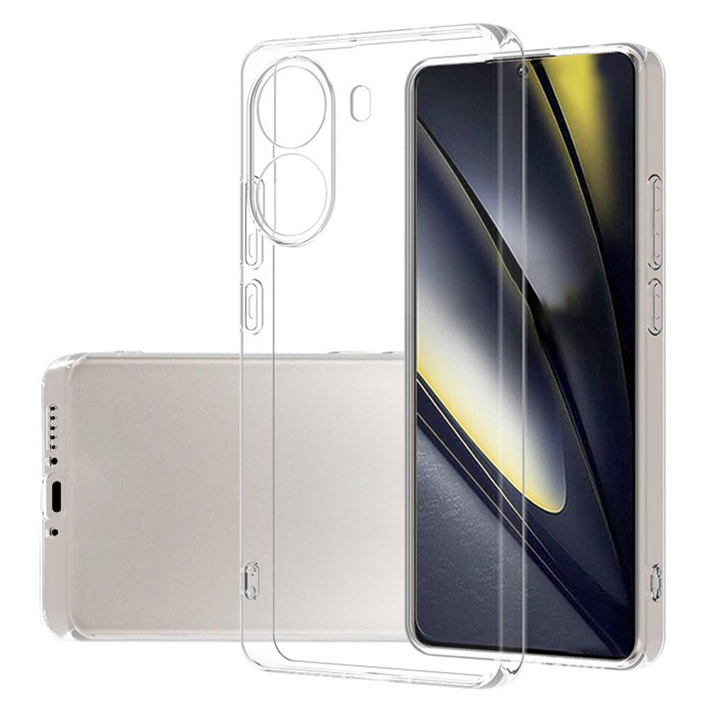 EIDERWOOD Xiaomi Poco X7 Pro Fleksibelt Plast Deksel - Gjennomsiktig