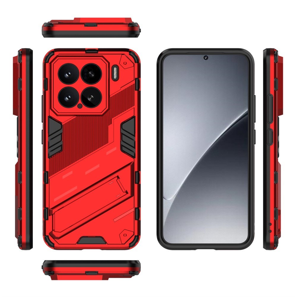 EIDERWOOD Xiaomi 15 Håndverker Deksel m. Kickstand - Rød