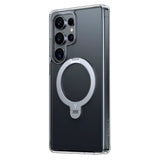 TORRAS Samsung Galaxy S25 Ultra Hybrid Deksel m. Kickstand - MagSafe Kompatibel - Gjennomsiktig
