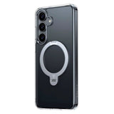TORRAS Samsung Galaxy S25+ (Plus) Hybrid Deksel m. Kickstand - MagSafe Kompatibel - Gjennomsiktig