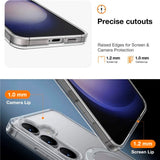 TORRAS Samsung Galaxy S25+ (Plus) Hybrid Deksel m. Kickstand - MagSafe Kompatibel - Gjennomsiktig
