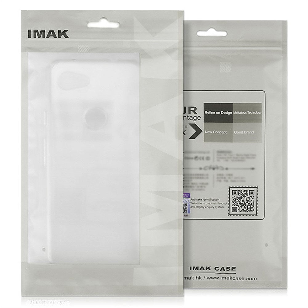 IMAK Samsung Galaxy S25+ (Plus) Fleksibelt Plast Deksel - Gjennomsiktig