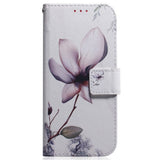 EIDERWOOD OnePlus 13 Kunstskinn Flip Deksel m. Motiv - Blomst