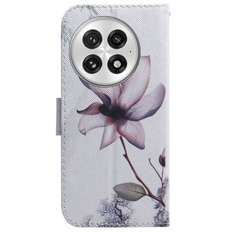 EIDERWOOD OnePlus 13 Kunstskinn Flip Deksel m. Motiv - Blomst
