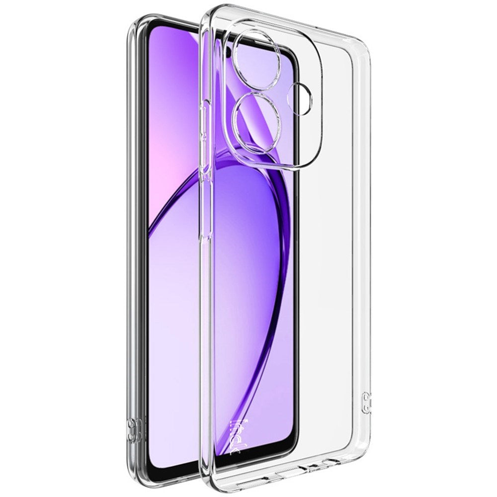 IMAK OPPO A60 / A40m / A40 Fleksibelt Plast Bak Deksel - Gjennomsiktig