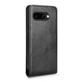 EIDERWOOD Google Pixel 9a Kunstskinn Flip Deksel m. Kortlomme - Svart