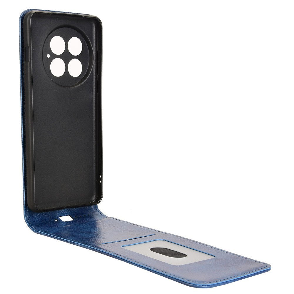 EIDERWOOD OnePlus 13 Kunstskinn Flip Deksel m. Kortlomme - Blå