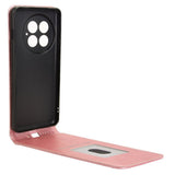 EIDERWOOD OnePlus 13 Kunstskinn Flip Deksel m. Kortlomme - Rosa