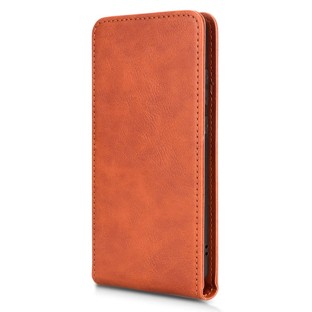EIDERWOOD OnePlus 13 Kunstskinn Flip Deksel m. Kortlomme - Oransje