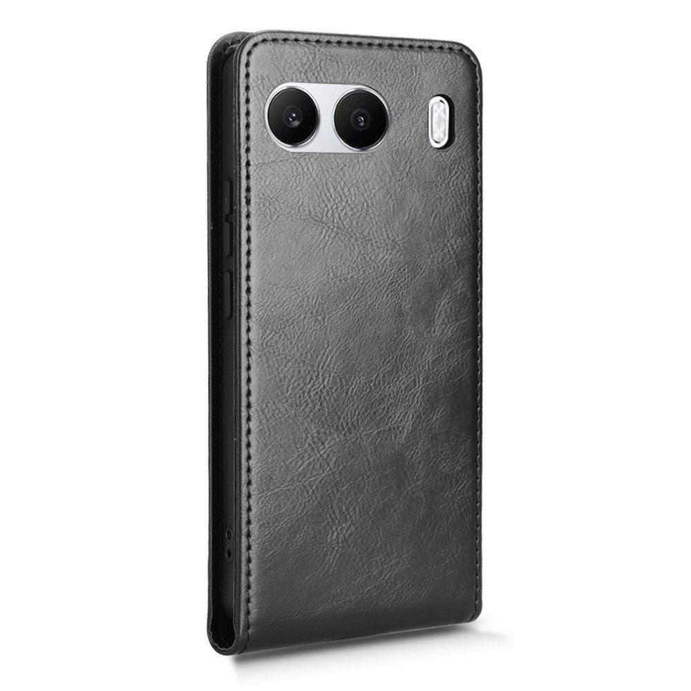 EIDERWOOD OnePlus Nord 4 Vertikalt Flip Deksel m. Lommebok - Svart