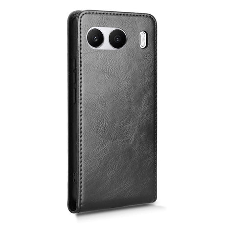 EIDERWOOD OnePlus Nord 4 Vertikalt Flip Deksel m. Lommebok - Svart