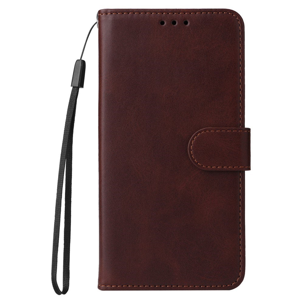 EIDERWOOD Honor Magic7 Lite Kunstskinn Flip Deksel m. Stropp - Brun