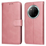 EIDERWOOD Honor Magic7 Lite Kunstskinn Flip Deksel m. Stropp - Rosa