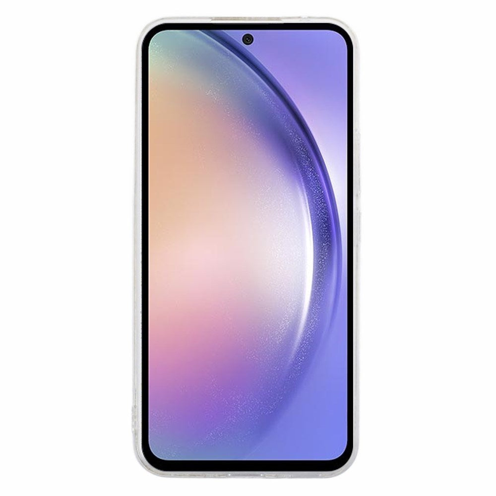 EIDERWOOD Samsung Galaxy A26 (5G) Fleksibelt Plast Deksel m. Glitter - Gull