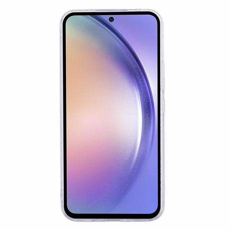 EIDERWOOD Samsung Galaxy A26 (5G) Fleksibelt Plast Deksel m. Glitter - Lilla
