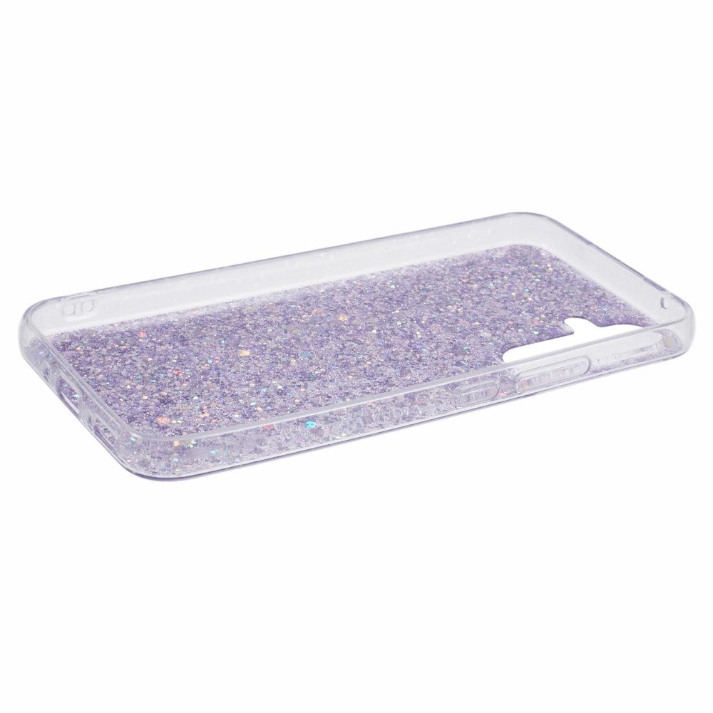EIDERWOOD Samsung Galaxy A26 (5G) Fleksibelt Plast Deksel m. Glitter - Lilla