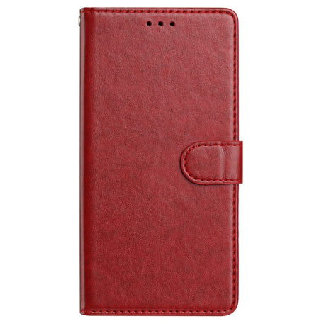 EIDERWOOD Samsung Galaxy A26 (5G) Kunstskinn Flip Deksel m. Strop - Rød
