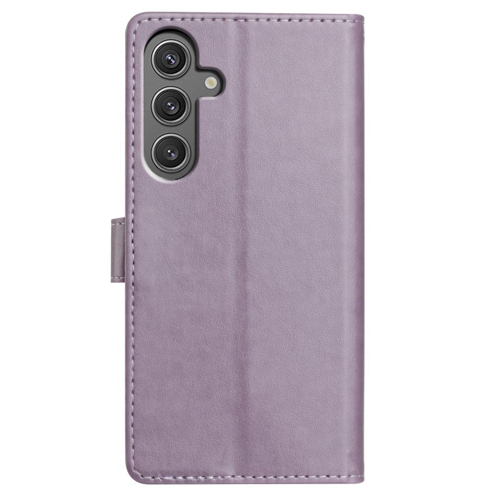 EIDERWOOD Samsung Galaxy A26 (5G) Kunstskinn Flip Deksel m. Strop - Lilla