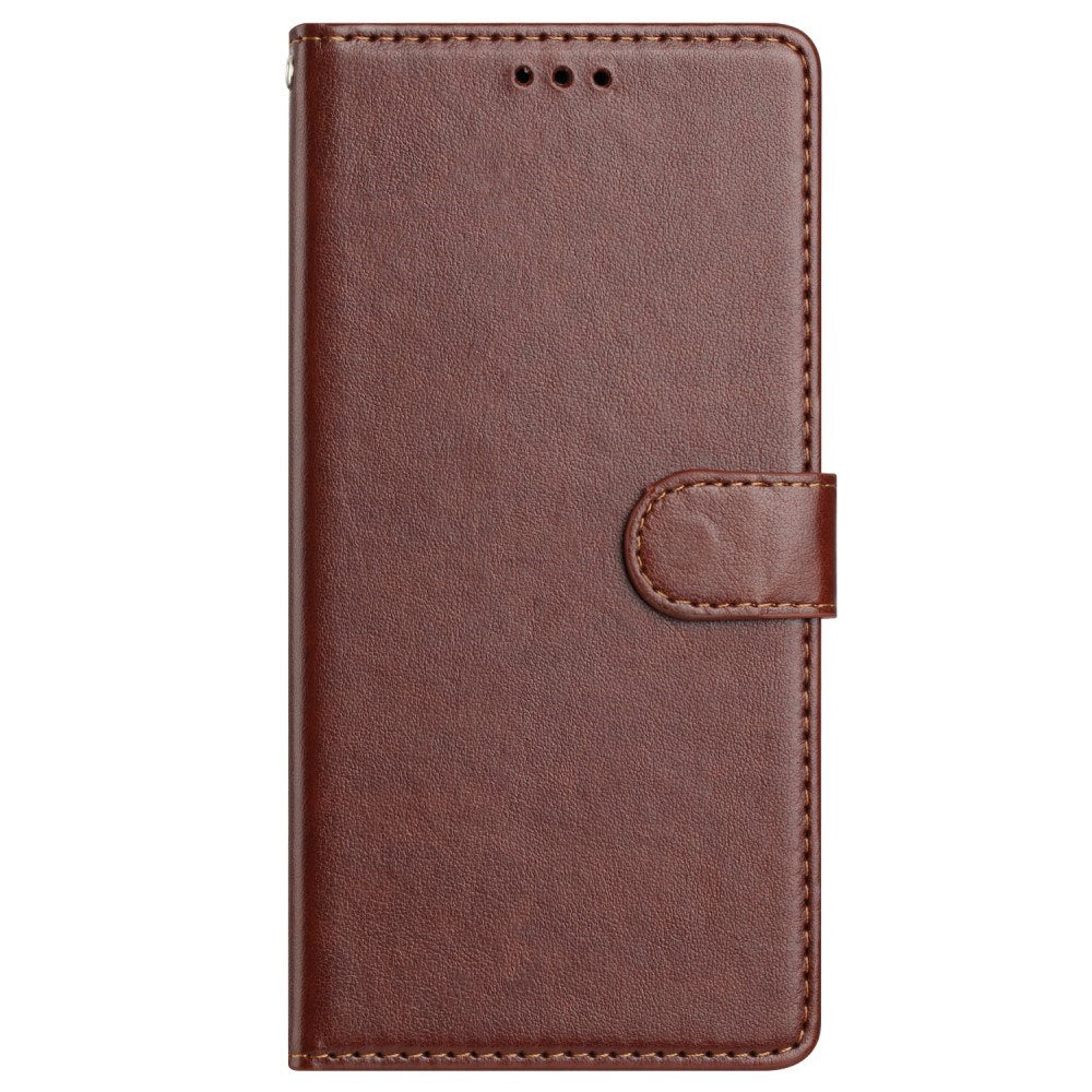 EIDERWOOD Samsung Galaxy A26 (5G) Kunstskinn Flip Deksel m. Strop - Brun