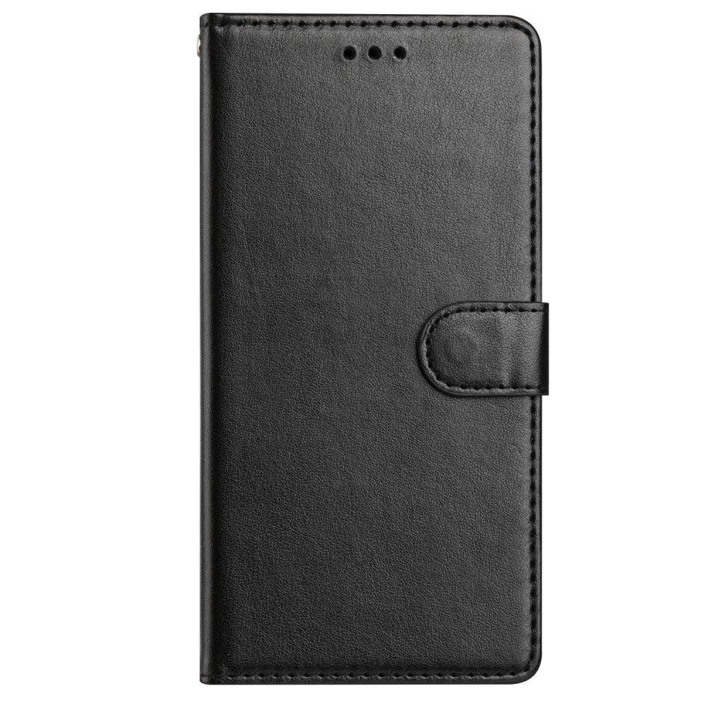 EIDERWOOD Samsung Galaxy A56 (5G) Kunstskinn Flip Deksel m. Strop - Svart