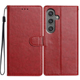 EIDERWOOD Samsung Galaxy A56 (5G) Kunstskinn Flip Deksel m. Strop - Rød