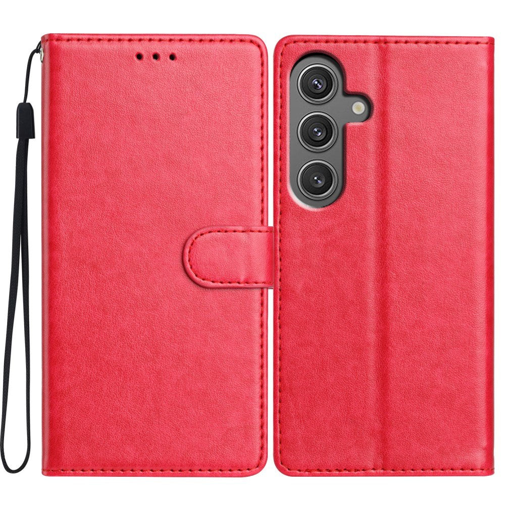 EIDERWOOD Samsung Galaxy A56 (5G) Kunstskinn Flip Deksel m. Strop - Pink