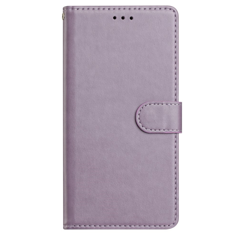 EIDERWOOD Samsung Galaxy A56 (5G) Kunstskinn Flip Deksel m. Strop - Lilla
