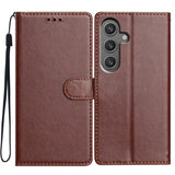 EIDERWOOD Samsung Galaxy A56 (5G) Kunstskinn Flip Deksel m. Strop - Brun