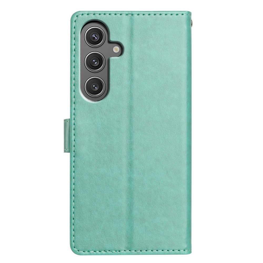 EIDERWOOD Samsung Galaxy A56 (5G) Kunstskinn Flip Deksel m. Strop - Grønn
