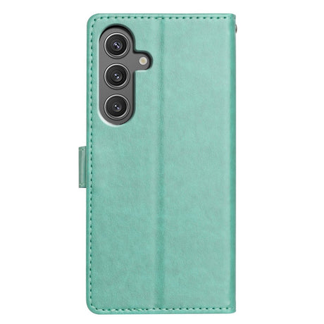 EIDERWOOD Samsung Galaxy A56 (5G) Kunstskinn Flip Deksel m. Strop - Grønn